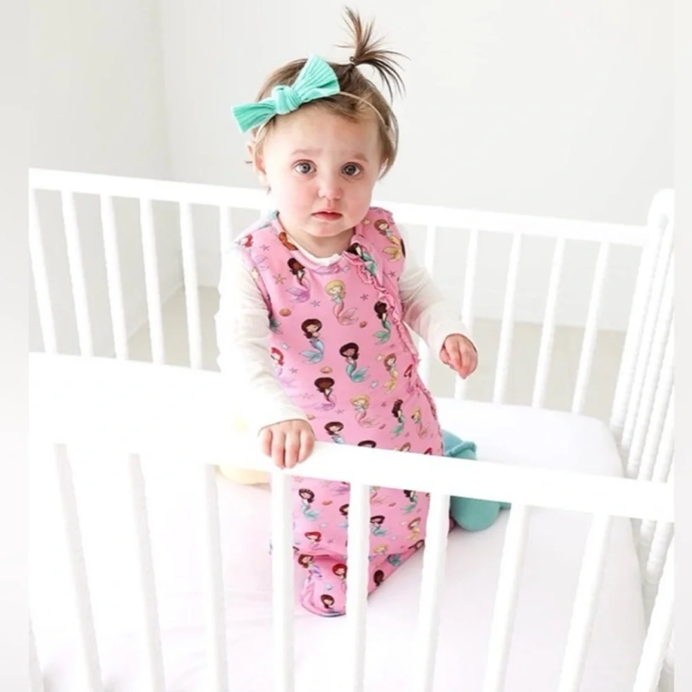 Posh Peanut Sleep Sack Pink Mermaid Size 6-18 month